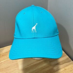 LRG‎ Lifted Research Group Giraffe Logo Dad Cap Hat Bright Blue